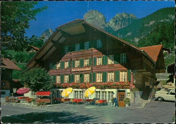Boltigen, Hotel-Restaurant Simmental Vorderseite