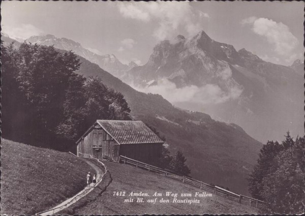 Amden, am Weg zum Fallen Vorderseite