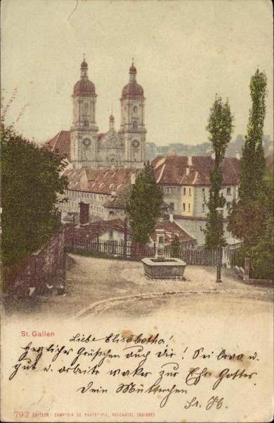 St. Gallen Vorderseite