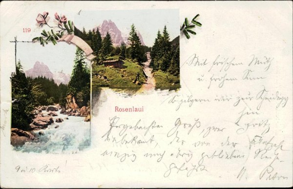 Rosenlaui Vorderseite