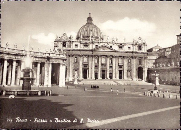 Piazza e Basilica di San Pietro, Roma