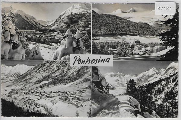 Pontresina - Multiview im Winter en hiver