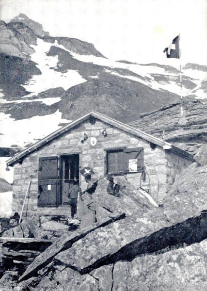 Refuge du Binntal, à l,Albrun Vorderseite