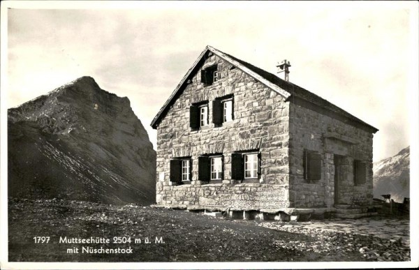 Muttseehütte Vorderseite