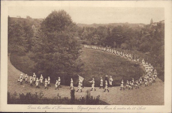Colonie de Vacances aux bords du Lac Léman 1915 Vorderseite