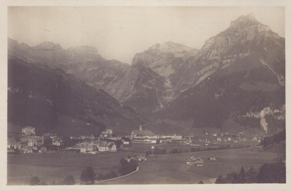 Engelberg mit Hahnen Vorderseite