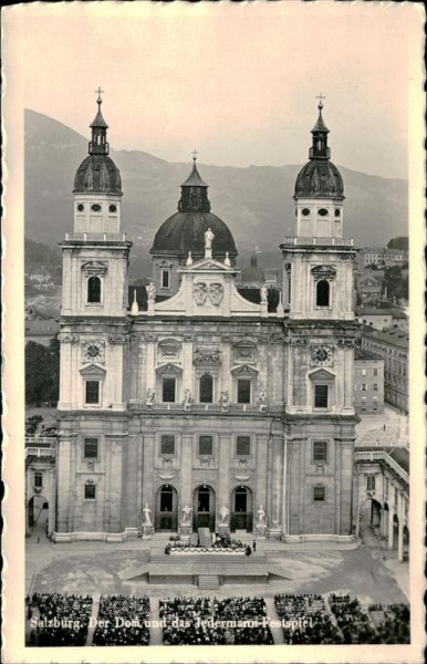 Salzburger Dom Vorderseite