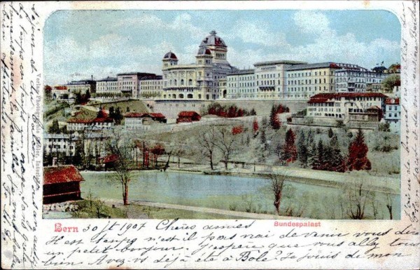 Bern - Bundespalast Vorderseite