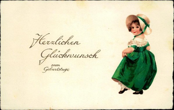 Herzlichen Glückwunsch zum Geburtstag Vorderseite