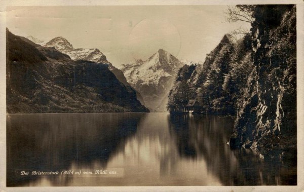 Bristenstock Vorderseite