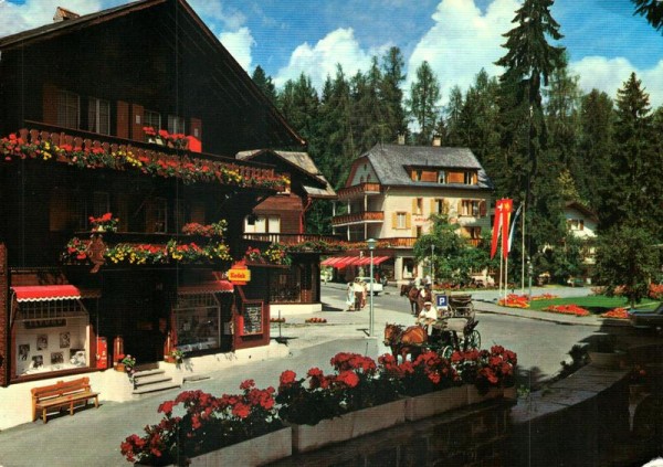 Postplatz, Flims - Waldhaus Vorderseite