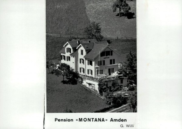 Amden, Pension "Montana" Vorderseite