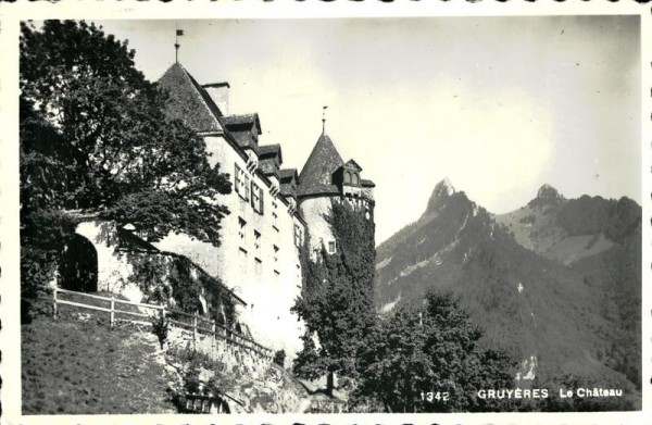 Château de Gruyères Vorderseite