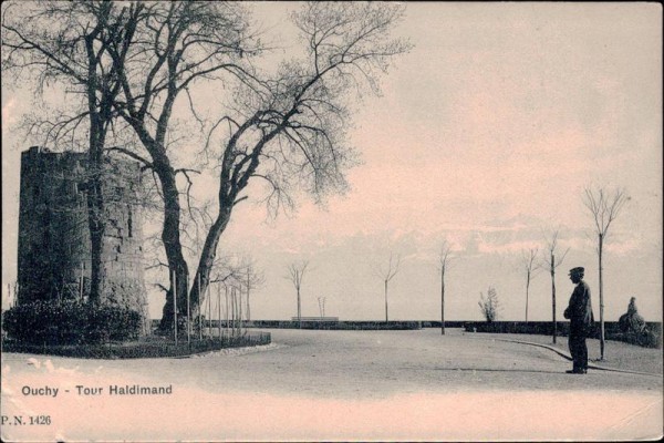 Ouchy, Tour Haldimand Vorderseite