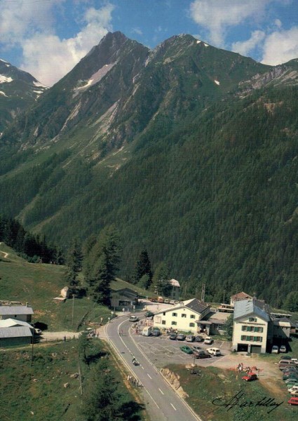 Le col de la Forclaz sur Martigny Vorderseite