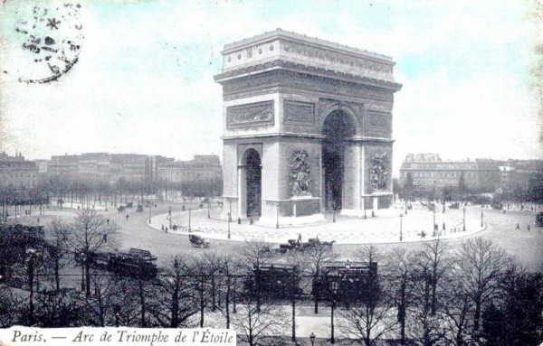 Arc de Triomphe de l’Étoile (Paris) Vorderseite