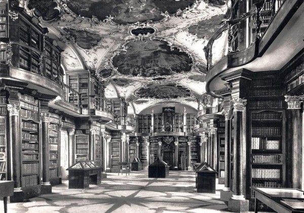 Die Stiftsbibliothek St. Gallen Vorderseite