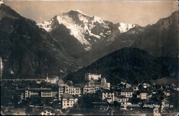 Interlaken, Jungfrau Vorderseite