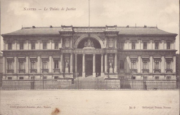 Nantes, le Palais de Justice