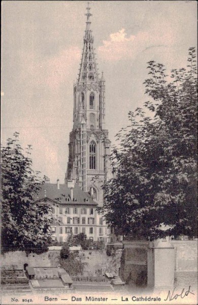 Bern - Das Münster Vorderseite