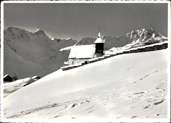 Arosa - Bergkirchli Vorderseite