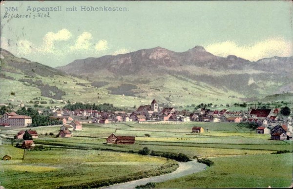 Appenzell mit Hohem Kasten Vorderseite