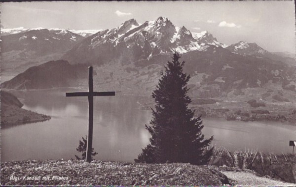 Rigi-Känzeli mit Pilatus