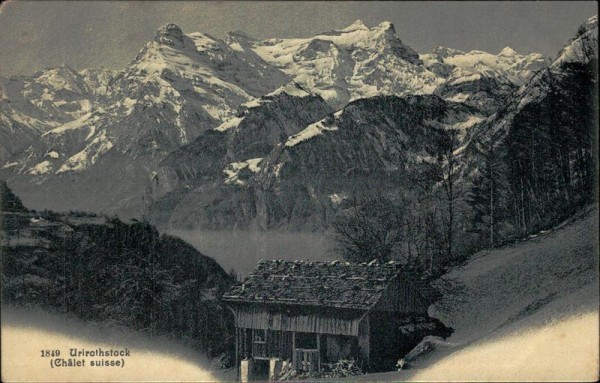 Uri Rotstock (2928 m) Vorderseite