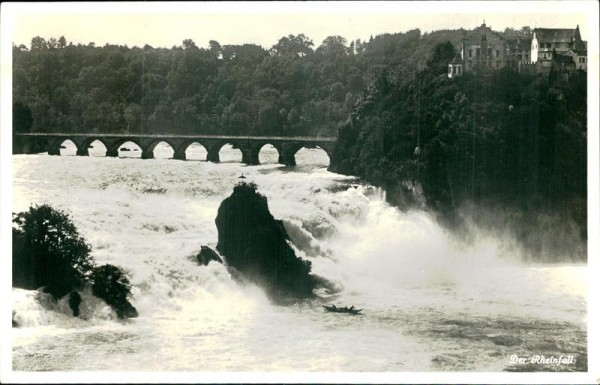 Der Rheinfall Vorderseite