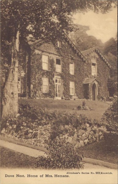 Dove Nest. Home of Mrs. Hemans Vorderseite