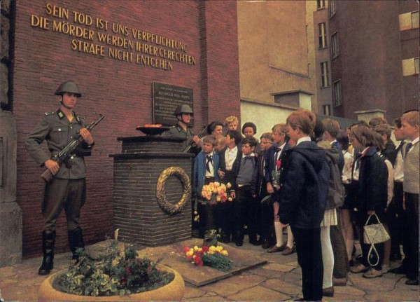 Berlin, Hauptstadt der DDR Vorderseite