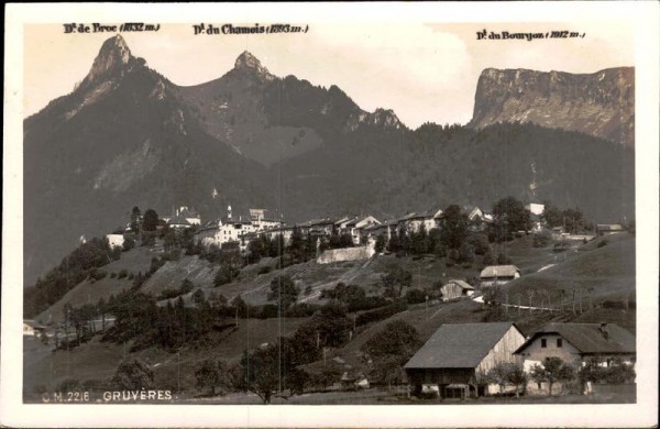 Gruyères Vorderseite