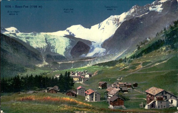 Saas-Fee Vorderseite