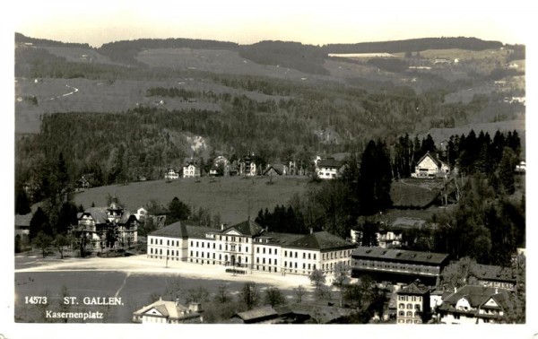 Kasernenplatz, St. Gallen Vorderseite