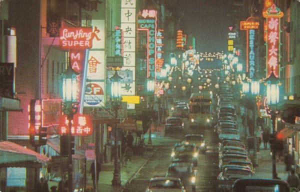 San Francisco´s Chinatown at Night