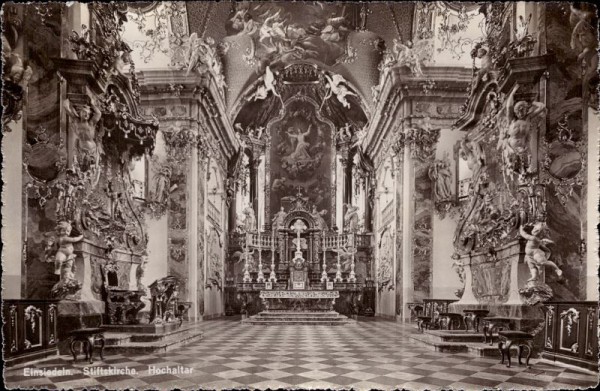 Einsiedeln, Stiftskirche, Hochaltar