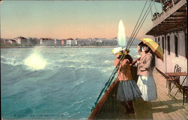 En vue de Genève Vorderseite