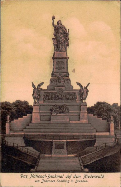 Nationaldenkmal Niederwald Vorderseite