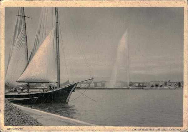 Genève/La Rade et Jet D`eau Vorderseite