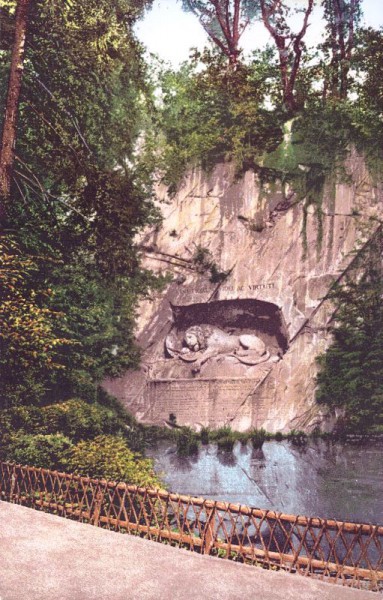 Luzern - Löwendenkmal