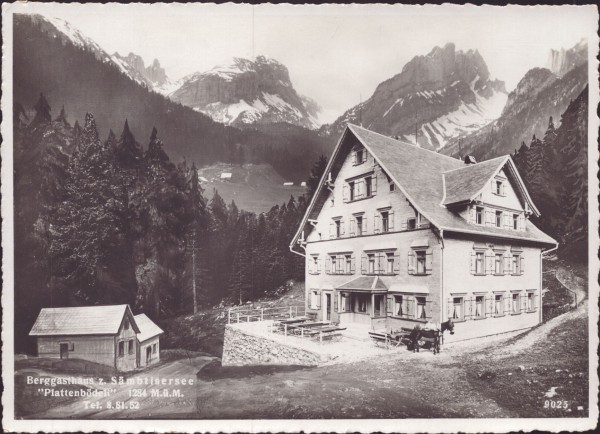 Berggasthaus z. Sämtisersee "Plattenbödeli"