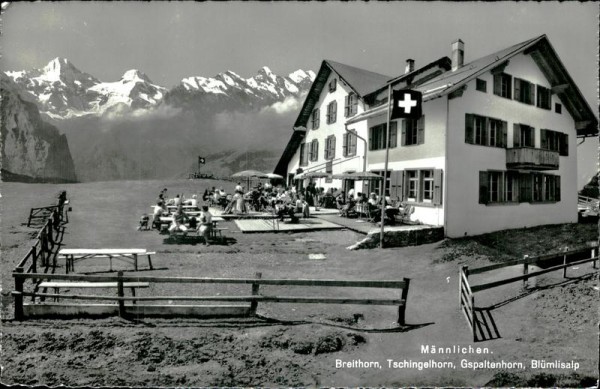 Männlichen (2342 m) Vorderseite