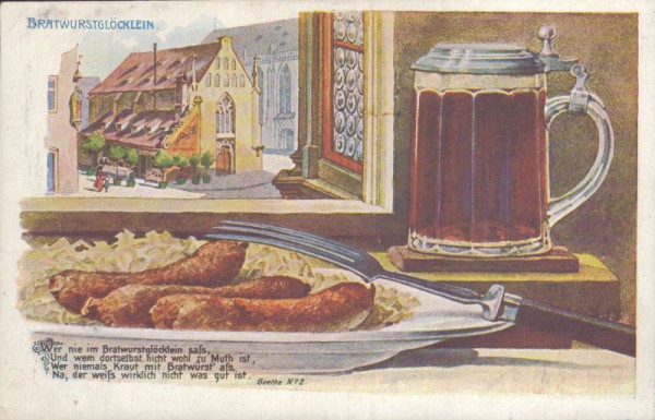 Bratwurstglöcklein, Goethe