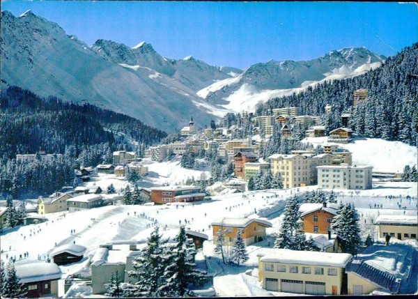 Arosa-Dorf (1800 m) Vorderseite