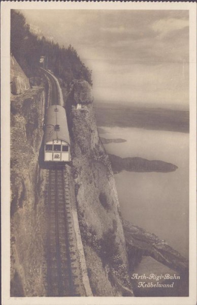 Arth-Rigi-Bahn, Kräbelwand Vorderseite