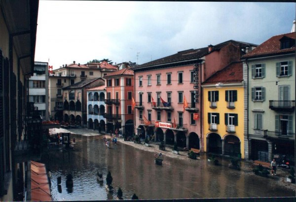 Locarno, Überschwemmung 1993 Vorderseite