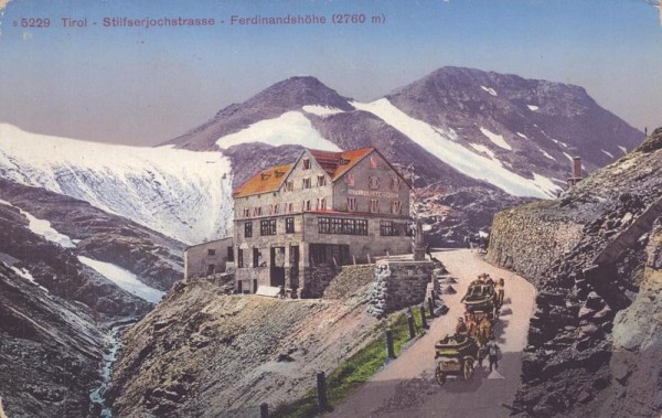 Tirol - Stilfserjochstrasse - Ferdinandshöhe Vorderseite