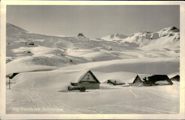 Alp Fursch mit Spitzmeilen Vorderseite