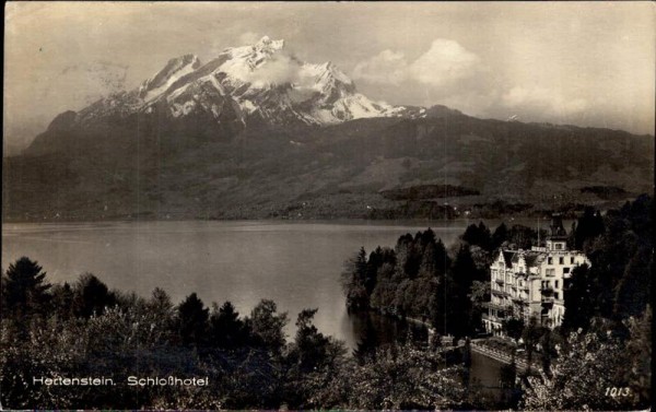 Hertenstein Schlosshotel Vorderseite