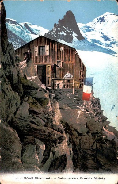 Chamonix-Cabane des Grands Mulets Vorderseite